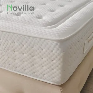 Nuevo diseño de tamaño individual tamaño queen colchón de muelles 5*6 king size colchón y box spring Set