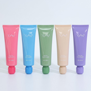 Tubo de Embalaje Cosmético Redondo <span class=keywords><strong>Kiko</strong></span> Squeeze para Limpiador Facial y Protector Solar, con Acabado Brillante y Colorido, Impresión Serigráfica, Material PCR, Color Rosa - Product Image 5
