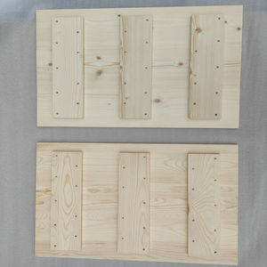 Plaque <span class=keywords><strong>de</strong></span> planche <span class=keywords><strong>de</strong></span> <span class=keywords><strong>bois</strong></span> <span class=keywords><strong>de</strong></span> pin inachevée <span class=keywords><strong>palette</strong></span> Petites signe <span class=keywords><strong>de</strong></span> noël Plaques murales artisanat signe <span class=keywords><strong>de</strong></span> <span class=keywords><strong>palette</strong></span> vierge pour le bricolage - Product Image 2