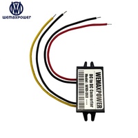 Convertisseur abaisseur de tension CC étanche 12 V CC 24 V CC vers 5 V CC 3 A, module régulateur de tension CC 12/24 V vers 5 V 3 A
