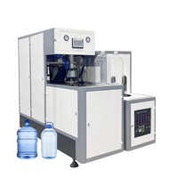 Machine de soufflage de bouteilles PET semi-automatique à grande ouverture de 5 gallons, prix d'usine, pour ligne de production d'eau potable en bouteille