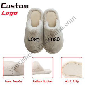 Pantofole invernali <span class=keywords><strong>da</strong></span> <span class=keywords><strong>donna</strong></span> in cotone interno-esterno morbide scarpe <span class=keywords><strong>da</strong></span> camera antiscivolo con punta chiusa all'ingrosso scarpe <span class=keywords><strong>da</strong></span> casa - Product Image 3