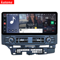Autoradio DVD Lecteur Multimédia Android 14 120W X 6CH Série Katana 12,3 Pouces pour Mitsubishi LANCER 2007-2020 8+256GB