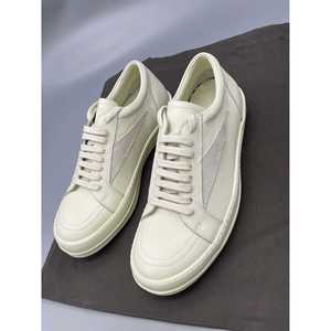Sneakers en cuir et mesh unisexes, respirantes, antidérapantes, chaussures décontractées pour hommes et femmes, style marche - Product Image 5