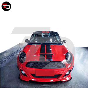 Kit Carrozzeria Stile LB per <span class=keywords><strong>MINI</strong></span> <span class=keywords><strong>R56</strong></span>, Paraurti Anteriore, Minigonne Laterali, Parafanghi, Scarico in FRP di Alta Qualità, 99% - Product Image 2