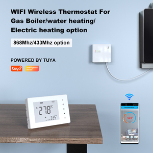 Thermostat RF programmable sans fil moderne OEM 7 jours avec protocole <span class=keywords><strong>OpenTherm</strong></span> pour chaudière à gaz, chauffage de l'eau, salle de bain, maison, bureau - Product Image 4