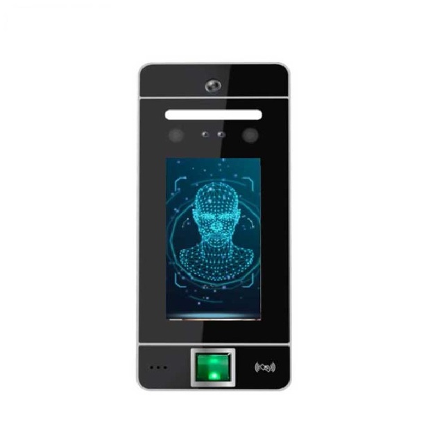 EBKN New Arrival Portable Facial & Fingerprint Access Control with Backup Battery Motion Detection and Night Vision Features