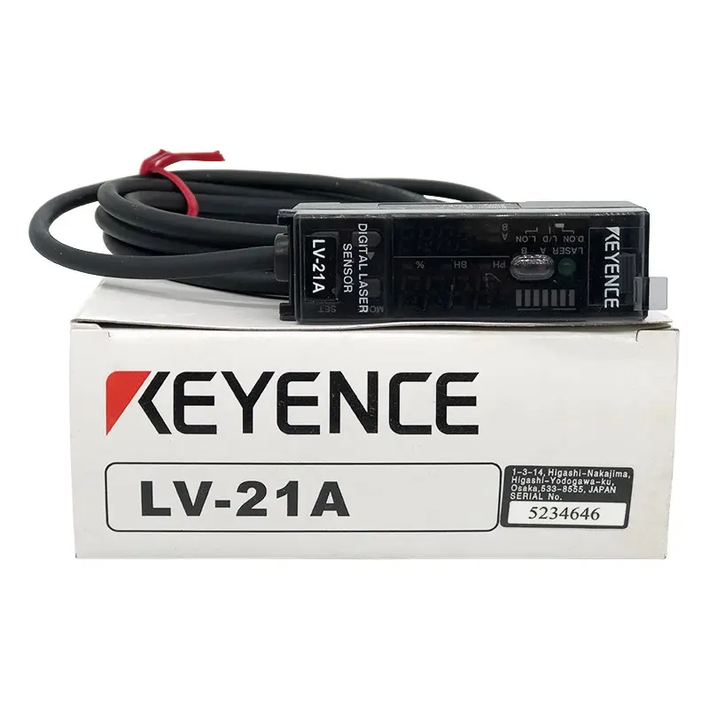 Originele Echte Keyence Laser Optische Switch Sensor Versterker LV-21A LV-21AP LV-S61 LV-S62 Sensor