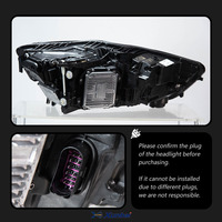 Conjunto de Faros LED Láser de Triple Lente XUNBAI para Audi A6 C7 2012-2016, 12V 60W, DRL, Señal de Giro, CAN Bus, Plug and Play, Repuestos para Auto