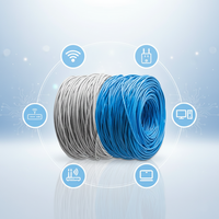 Câble LAN Cat6 de marque ST, production d'usine, haute qualité, cuivre pur, câble réseau UTP, longueur et couleur personnalisées