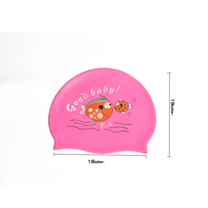 Nouveau <span class=keywords><strong>bonnet</strong></span> <span class=keywords><strong>de</strong></span> bain mignon dessin animé motif garçons et filles mode bébé haute Stretch Silicone étanche <span class=keywords><strong>bonnet</strong></span> <span class=keywords><strong>de</strong></span> bain - Product Image 5