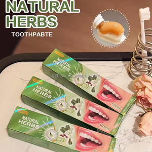 Capios Herbal pasta gigi pencerah 110g, pasta gigi pemutih menghilangkan noda gigi, perawatan mulut, pasta gigi menghilangkan Halitosis - Product Image 4