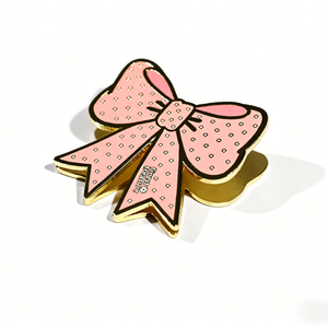 Clips métalliques personnalisés de qualité supérieure avec design de nœud, clips en émail durables avec personnalisation du logo et <span class=keywords><strong>prix</strong></span> de gros compétitifs - Product Image 3