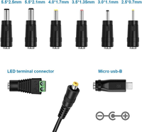 Adaptateur secteur mural UL CE US/EU/UK/IRAM/AU, adaptateur d'alimentation AC/DC 12V, 5V, 6V, 18V, 24V, 1A, 1,5A, 2A, 2,5A, 3A, 4A, 500A, alimentation LED