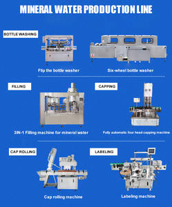 Máquina de llenado de agua Mineral, bote pequeño, llenado de agua pura, cubo grande, sellado, 3 en 1 - Product Image 5