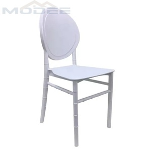 Chaise blanche en plastique durable <span class=keywords><strong>de</strong></span> luxe pour usage extérieur <span class=keywords><strong>de</strong></span> noce <span class=keywords><strong>de</strong></span> <span class=keywords><strong>salle</strong></span> à manger d'hôtel - Product Image 5