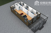 Maison de conteneur d'expédition luxueuse 2025 Nouvelle-Zélande Australie Maison mobile préfabriquée en acier Remorque de voyage Petite maison sur roues