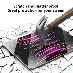 อุปกรณ์ป้องกันหน้าจอกระจกเทมเปอร์ใส HD สำหรับ <span class=keywords><strong>iPad</strong></span> Air 5กันแสงสีฟ้าป้องกันลายนิ้วมือปกป้องเต็มขอบถึงขอบ - Product Image 3