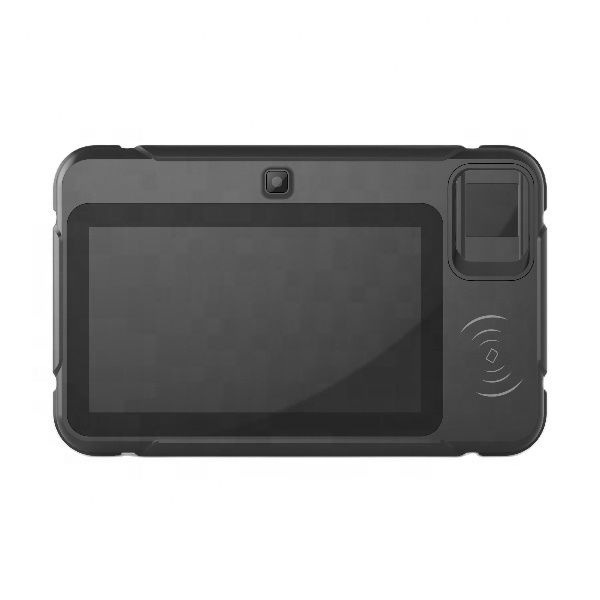 New Industrial Android Biometric Tablet PC MTK 1.3GHz Dual Core Fingerprint National ID RFID Card Reader 4G LTE Wi-Fi Enabled