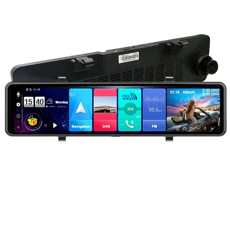 Z70 8.1 אנדרואיד 2 + 2g מכונית dvr מראה עם מסך 1080p wifi מסך מגע שלט רחוק באפליקציה 4g תיבת שחור