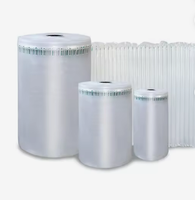 Film d'emballage à colonnes d'air en forme de Q, personnalisé en usine, pour un amortissement et une protection optimale