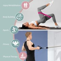 11 pièces bandes de résistance ensemble gymnastique Sport tirer corde Fitness exercice Tubes