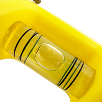 Mini niveau à bulle de poche avec porte-clés, niveau torpille portable à deux bulles pour la mesure en construction