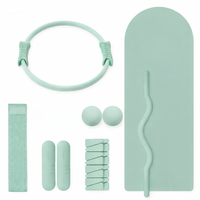 Poids de main personnalisés, haltères en silicone, poids pour poignets et chevilles, barre longue, tapis de yoga, kit de Pilates, poids de transport, haltères
