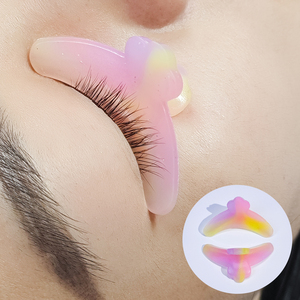 Protège-<span class=keywords><strong>cils</strong></span> en silicone réutilisables pour rehaussement et teinture des <span class=keywords><strong>cils</strong></span> – Usage professionnel en salon – Vente en gros - Product Image 2
