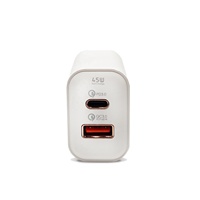 Chargeur de charge rapide USB de type C à double port 45W le plus vendu adaptateur PD de Protection contre les surcharges pour iPhone