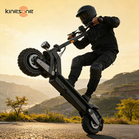 Scooter Eléctrico Todoterreno de 1200W, 60Km/H, 60V, Scooter Eléctrico Rápido para Adultos, Scooter Eléctrico de Doble Motor para Personas Pesadas