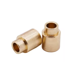 Procesamiento automático de torno Manga de latón Manga de cobre con brida hueca Torneado Accesorios de hardware personalizados Directo DE LA India - Product Image 5