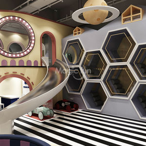 शीर्ष बिक्री परिवार रेस्तरां अस्पताल सुपरमार्केट ड्रेसिंग रूम रोल प्ले हाउस बच्चों के इनडोर खेल के मैदान के उपकरण - Product Image 1