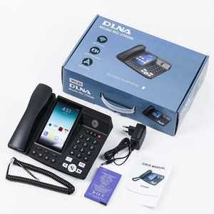 ZT9500 VoIP SIPデスクフォンAndroid画面64GB + 4GB RAM 4000mAhリチウムイオン電池固定ワイヤレスPOE IPビデオWiFi T4G Android ROM - Product Image 1