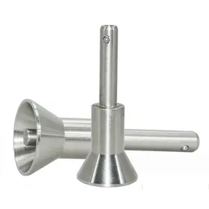 1/2 x 2 inch Stainless Steel Cup Head Button Type with Ring Ball Lock Pins Special dowel pin for speakers storage rack pin