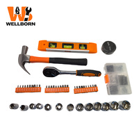 Ensemble d'outils multifonctionnels et multi-styles de qualité industrielle, 140 pièces, adapté à la maintenance industrielle et à la fabrication