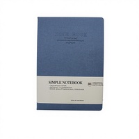 Carnet B5 personnalisé fait main style occidental, journal de luxe gaufré, carnet de composition simple non ligné pour bureau
