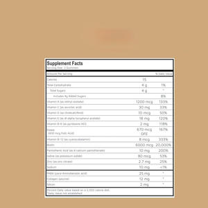 Gomitas Aurevia para el Crecimiento del Cabello y la Piel con Vitaminas para la Salud del Cabello y las Uñas - Suplementos Nutricionales - Product Image 5