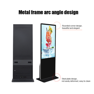 4K Full HD quảng cáo LCD Bảng điều chỉnh dọc màn hình cảm ứng ánh sáng Hộp hiển thị tầng gắn phương tiện truyền thông đứng cho video & Phương tiện truyền thông sử dụng - Product Image 2