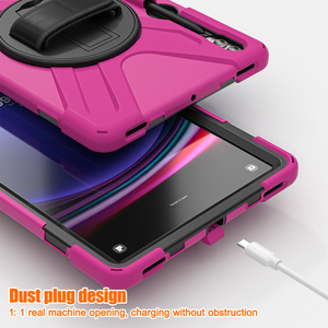 Funda <span class=keywords><strong>de</strong></span> tableta <span class=keywords><strong>de</strong></span> estilo empresarial para <span class=keywords><strong>Samsung</strong></span> S9FE + X610 S9 Plus X810 S8 Plus X800 S7 Plus T970 S7 FE T730 con portalápices - Product Image 5