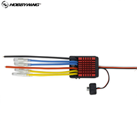 Contrôleur de vitesse étanche Hobbywing QuicRun WP 880 Dual Brushed ESC 80A pour accessoires de voiture RC 1/8 1/10 et drone