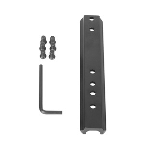 Adaptateur de base de montage étanche haute pression en alliage d'aluminium durable de 20 mm, convertisseur de rehausseur à 3 fentes pour lunette, grossisseur de point rouge, extérieur - Product Image 5