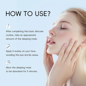 Mascarilla Facial Nocturna de Algas Marinas LAIKOU 3g, Control de Grasa, Hidratante y Suavizante para Todo Tipo de Piel - Product Image 4