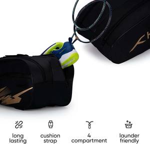 Muestra Gratuita de Bolsa de Tenis Ligera para una Sola Raqueta, Funda Suave para Raqueta de Bádminton, Bolsa con Cordón Personalizada - Product Image 2