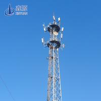 Tour de télécommunications autoportante à 3 pieds en treillis tubulaire d'acier galvanisé à chaud – Fabricant