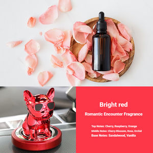 Creative Bulldog Bobblehead Solid <b>Air</b> <b>Purifier</b> <b>Car</b> Dashboard Decoration Natural Evaporation Long Lasting Scent Odor Removal No - Product Image 6