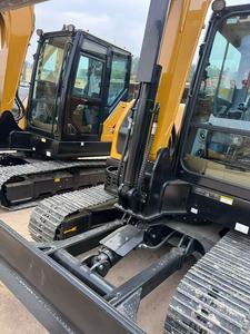 Excavatrice d'occasion SANY SY60 Mini 6 tonnes, mini-pelle hydraulique sur chenilles d'occasion avec boîte de vitesses et pompe, haute qualité, de 2025 - Product Image 3