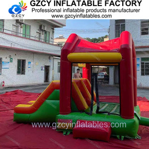 Mini Outdoor Fun Inflável Bouncer <span class=keywords><strong>Jumping</strong></span> <span class=keywords><strong>Castel</strong></span> para crianças com Slide para venda - Product Image 4