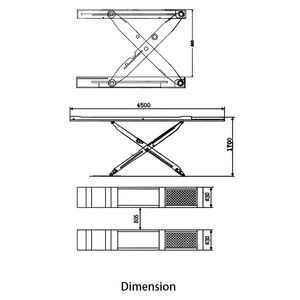 <span class=keywords><strong>Elevador</strong></span> de Tijera Móvil Hidráulico Oculto en el Suelo Fostar CE ISO ODM de Gran Altura con Neumáticos Grandes de 4.2 Metros para Vehículos Materno-Infantiles en Venta - Product Image 4