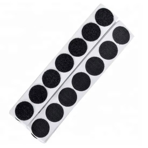 Velcros réutilisables en nylon personnalisé, autocollants silencieux, boucles auto-adhésives avec tissu en nylon doux et silencieux - Product Image 1